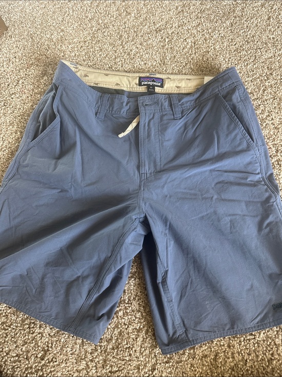 Patagonia Other - Patagonia Blue Men's Hybrid Shorts with Drawcord